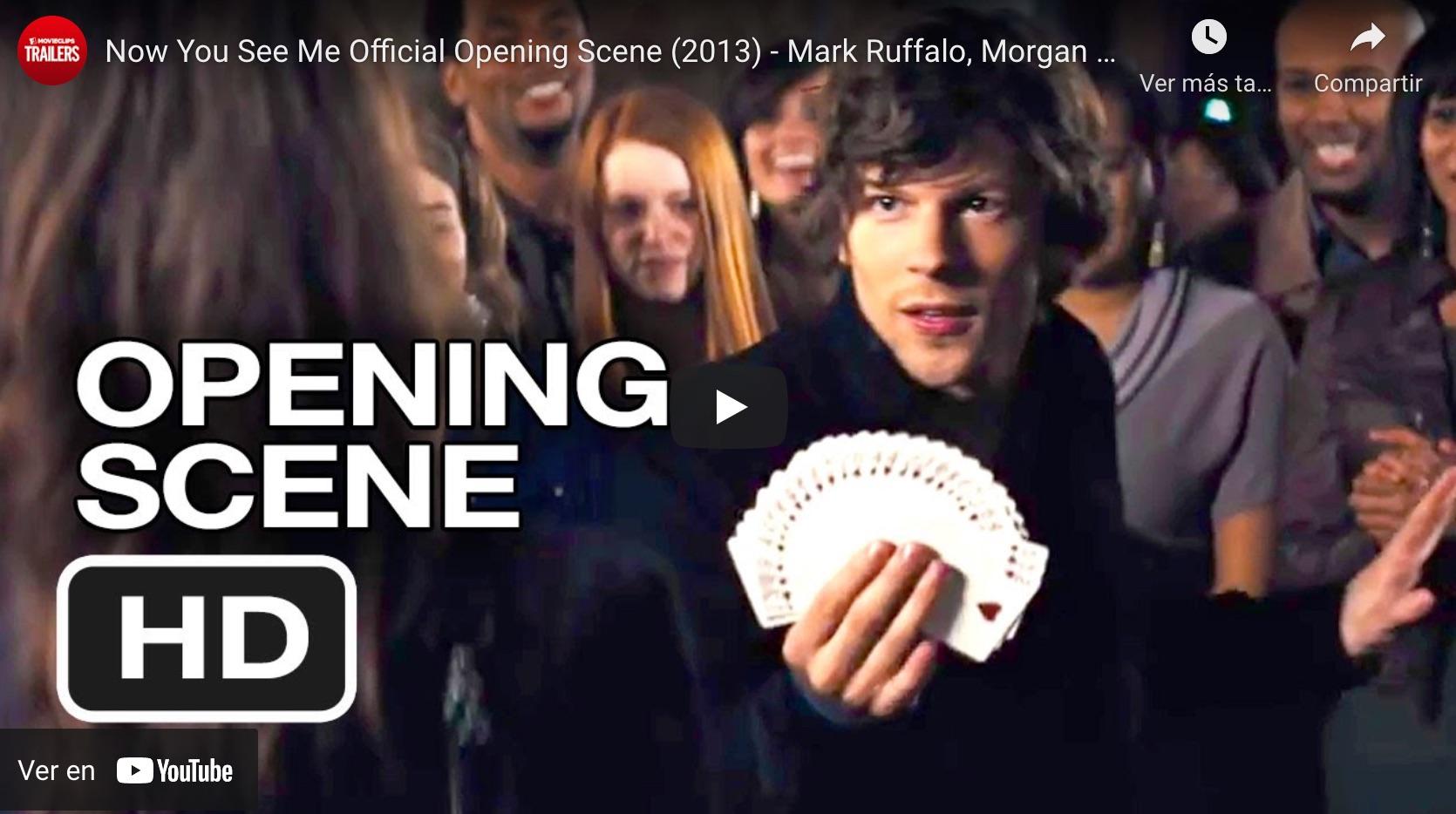 CARD MAGIC IN FILMS
