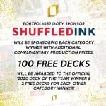 2020 DECK OF THE YEAR AWARDS SPONSORSHIP