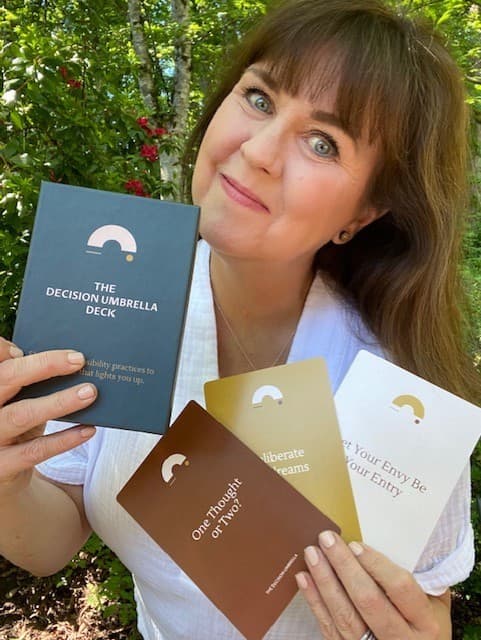 THE DECISION UMBRELLA DECK: HOLLY HOLTON’S CARD STORY