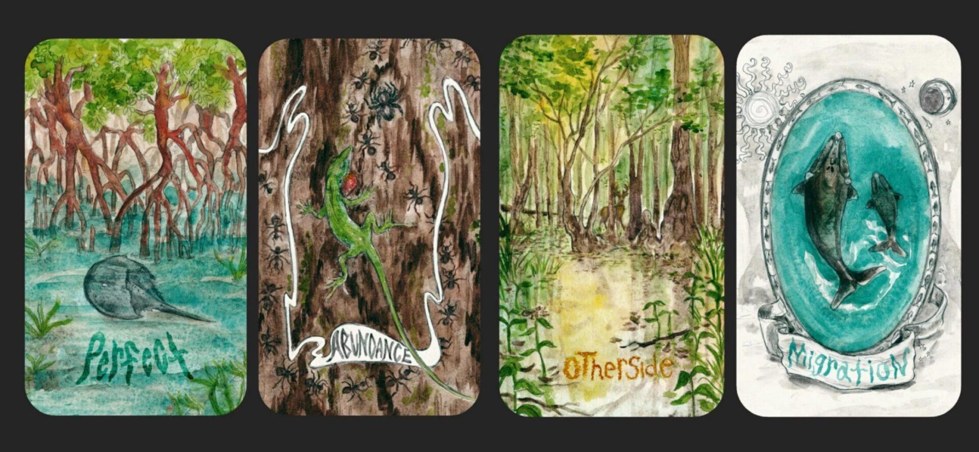 Magic of the Swamp: Inside the Floridian Mythos Oracle Deck