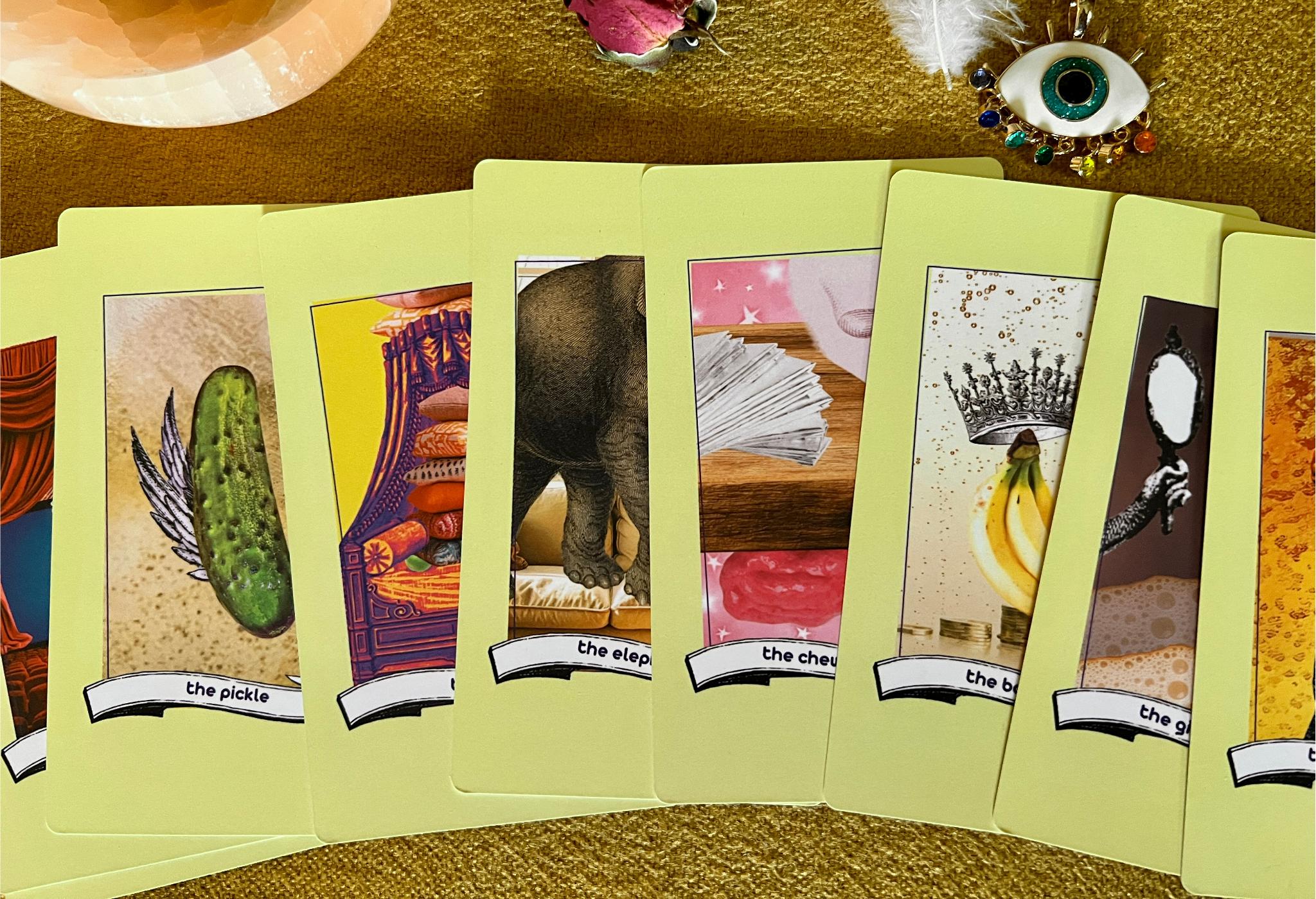 Found Oracles: An Interactive Storytelling Art Project Told Through Oracle Cards