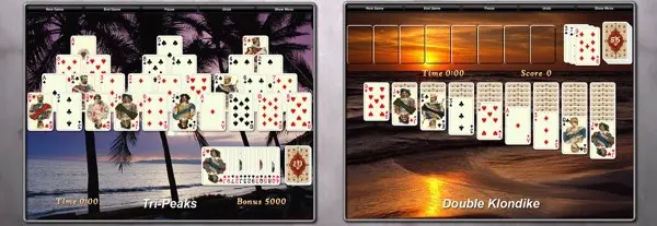 Play Double Klondike Solitaire - Two Deck Card Game