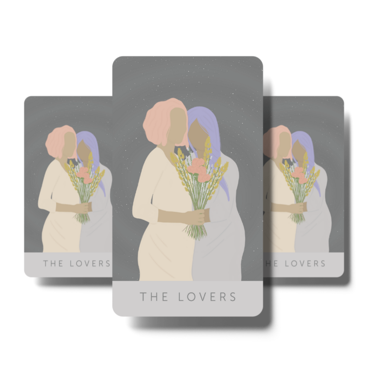 The Moonroot Tarot Deck Lovers Tarot by Alexandra Anthony
